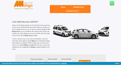 Desktop Screenshot of cheapcarhiremalaga.com